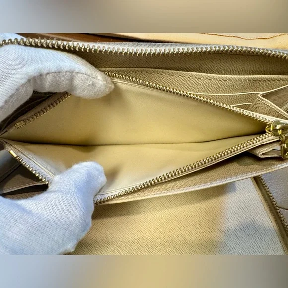 Louis Vuitton Zippy Organizer Damier Azur canvas - Picture 7 of 15